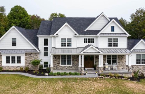 Charcoal Standing Seam Roofing