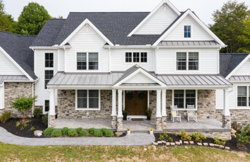 Charcoal Standing Seam Roofing