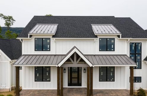 Charcoal Standing Seam Roofing