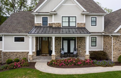 Burnished Slate Standing Seam Roofing