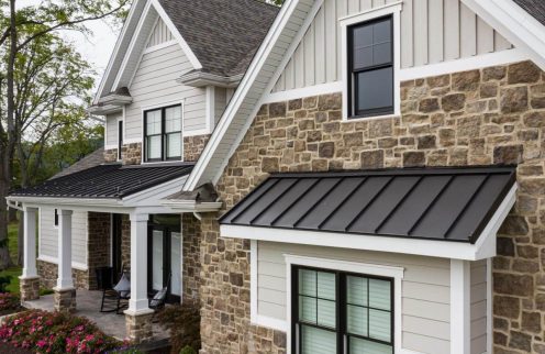 Burnished Slate Standing Seam Roofing